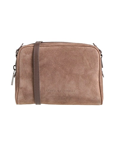 BRUNELLO CUCINELLI Across-body bag Khaki 100% Leather