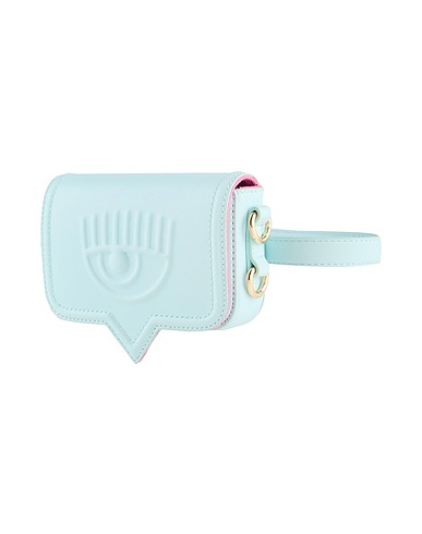 CHIARA FERRAGNI Marsupi Celeste 100% Poliestere, Resina poliuretanica