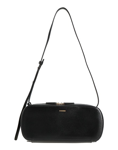 JIL SANDER Shoulder bag Black Leather