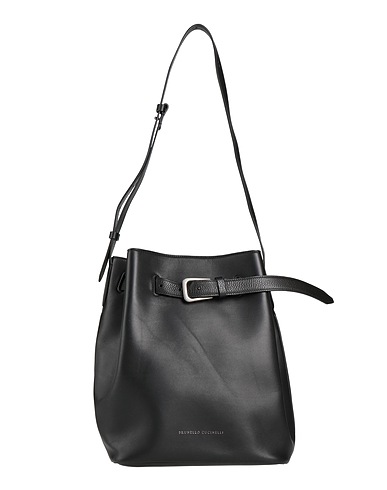 BRUNELLO CUCINELLI Shoulder bag Black Leather