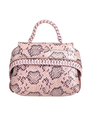 TOD'S Handbag Light pink Snakeskin