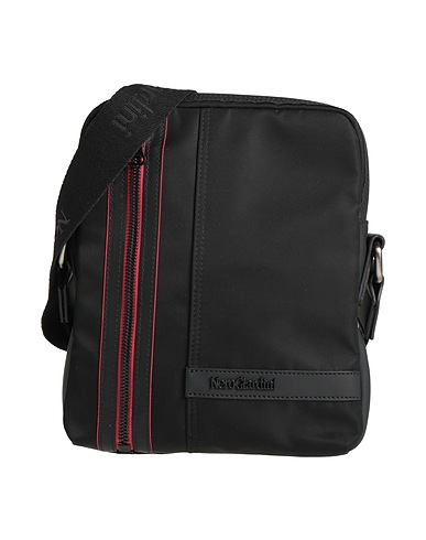 NERO GIARDINI Across-body bag Black Textile fibres