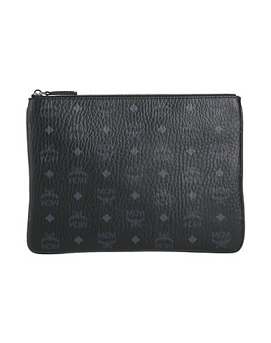 MCM Handbag Black Leather