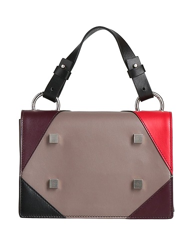 M'ANURINA Handbag Taupe Leather