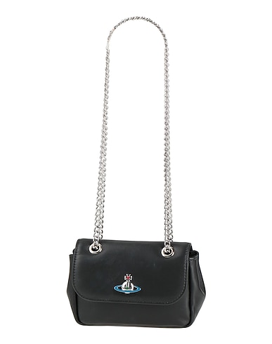VIVIENNE WESTWOOD Shoulder bag Black Leather