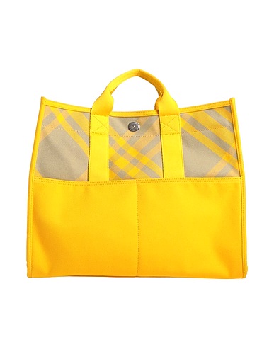 BURBERRY Handtasche 100% Baumwolle, Kalbsleder