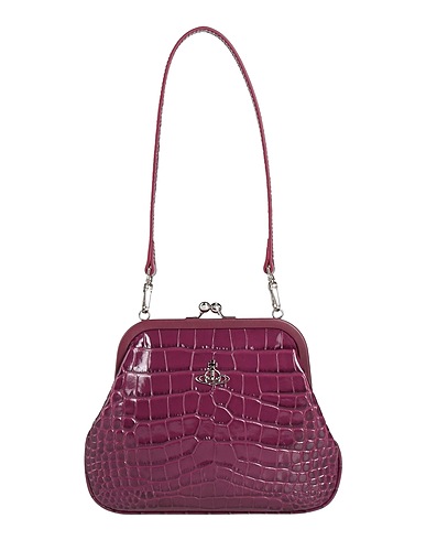 VIVIENNE WESTWOOD Handbag Mauve Leather