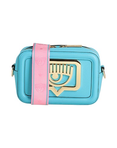 CHIARA FERRAGNI Across-body bag 100% Polyester, Polyurethane resin