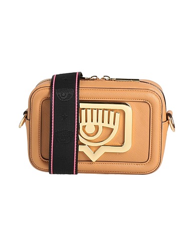 CHIARA FERRAGNI Across-body bag 100% Polyester, Polyurethane resin