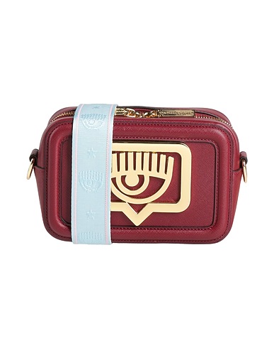 CHIARA FERRAGNI Across-body bag 100% Polyester, Polyurethane resin