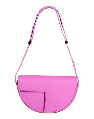 PATOU Shoulder bag Mauve 100% Calfskin, Zamak