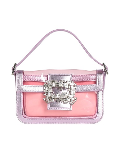 GEDEBE Handbag Textile fibres, PVC - Polyvinyl chloride