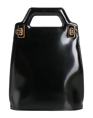 FERRAGAMO Handbag Black Calfskin