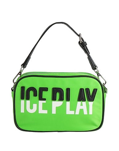 ICE PLAY Handbag Lime green 100% Polyamide