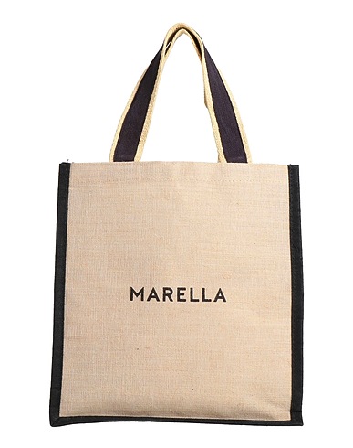 MARELLA Handbag Sand 100% Cotton
