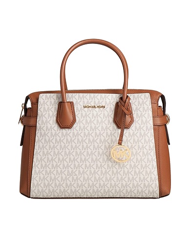 MICHAEL MICHAEL KORS Handbag Ivory 49% PVC - Polyvinyl chloride, 28% Polyurethane, 17% Polyester, 6% Cotton