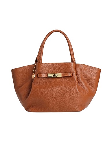 LAURA DI MAGGIO Handbag Tan Leather