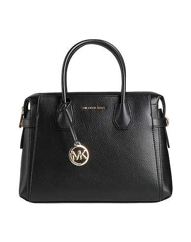 MICHAEL MICHAEL KORS Handbag Black 75% Polyurethane, 25% Polyester