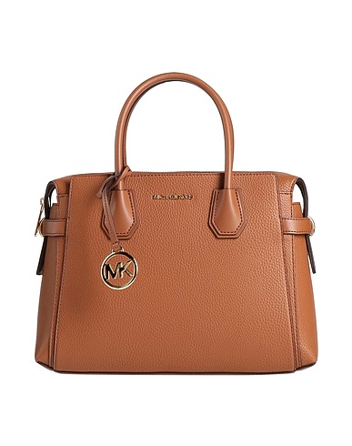MICHAEL MICHAEL KORS Handbag Brown 75% Polyurethane, 25% Polyester