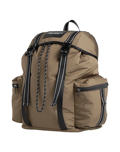 ARMANI EXCHANGE Backpacks Military green 100% Polyamide, Polyester