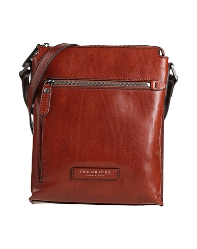THE BRIDGE Across-body bag Brown Leather