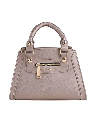 MANILA GRACE Handbag Taupe 100% Polyester