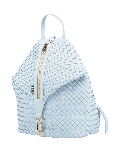 MANILA GRACE Rucksacks Sky blue 100% Polyurethane