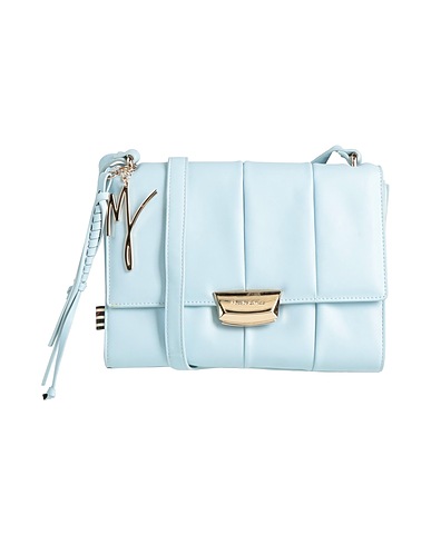 MANILA GRACE Cross-body bags Sky blue Polyurethane