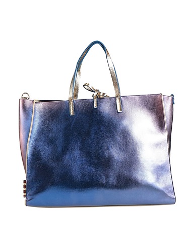 MANILA GRACE Handbag Blue 100% Polyurethane