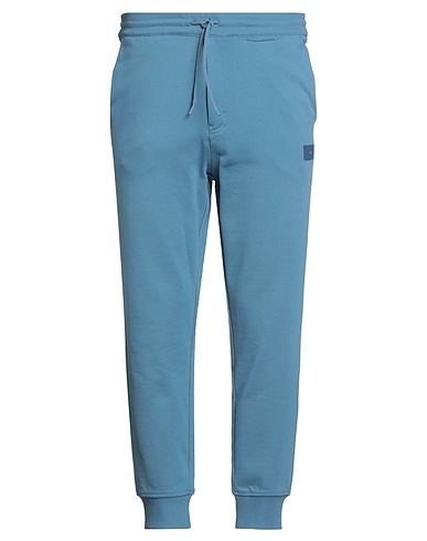 Y-3 Casual pants Slate blue 100% Organic cotton, Elastane