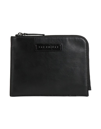 THE BRIDGE Handbag Black Leather
