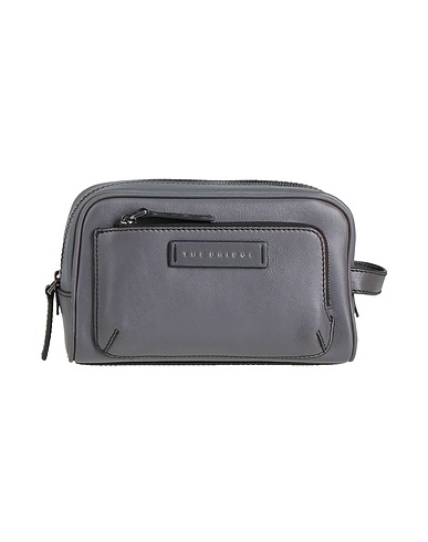 THE BRIDGE Handbag Grey Cow leather
