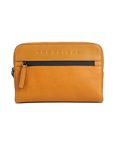 THE BRIDGE Handbag Mustard Leather