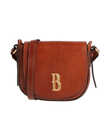 THE BRIDGE Across-body bag Brown Leather