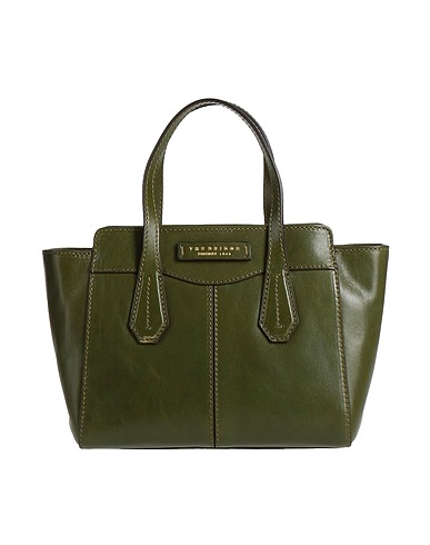 THE BRIDGE Handbag Dark green Leather