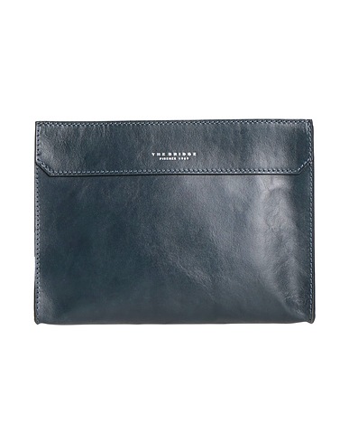 THE BRIDGE Handbag Midnight blue Leather