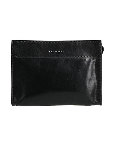 THE BRIDGE Τσάντα χειρός Μαύρο Δέρμα