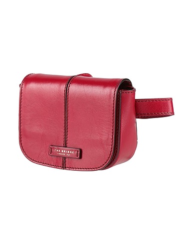 THE BRIDGE Belt Bags Burgundy Leather