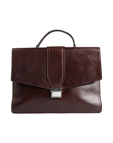 THE BRIDGE Handbag Dark brown Leather