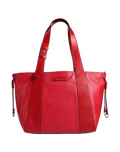 THE BRIDGE Handbag Red Leather