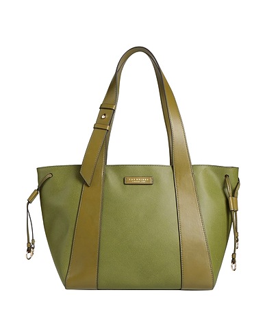 THE BRIDGE Сумки с короткими ручками и клатчи VERDE MILITARE Кожа