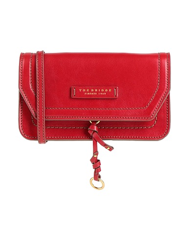 THE BRIDGE Cross-body bags Burgundy Leather