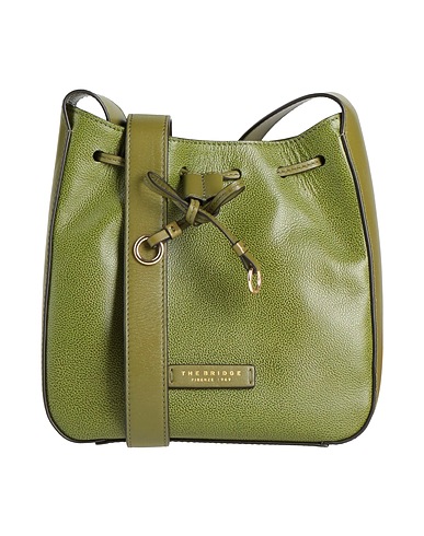 THE BRIDGE 크로스백 그린 가죽