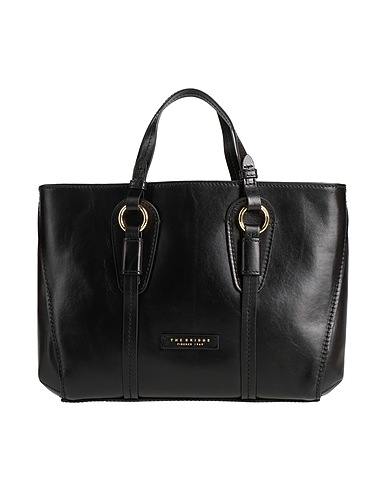 THE BRIDGE Handtasche Schwarz Leder