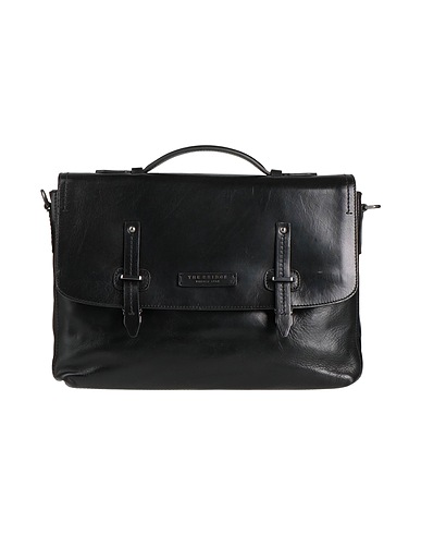 THE BRIDGE Handbag Black Leather