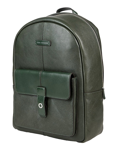 THE BRIDGE Rucksacks Dark green Leather