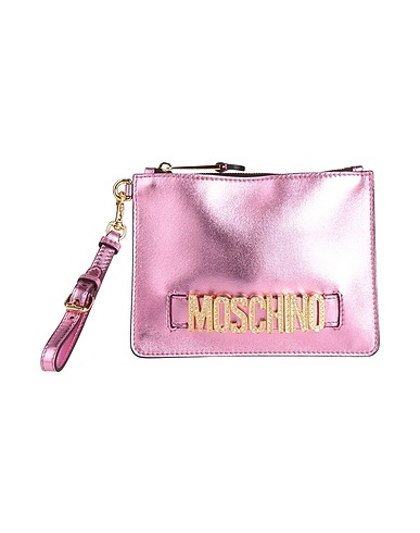 MOSCHINO Handbag COUTURE Pink Leather
