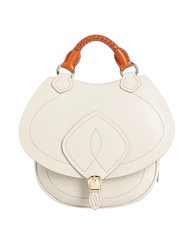 MAISON MARGIELA Handtasche Hellgrau 100% Rindsleder