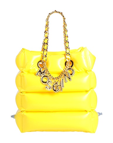 MOSCHINO Handbag COUTURE Yellow Synthetic fibers