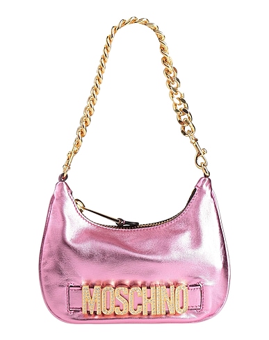 MOSCHINO Borsa a mano COUTURE Rosa Pelle
